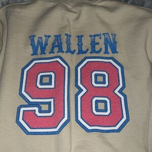 Morgan Wallen 98 Braves crew sweatshirt small